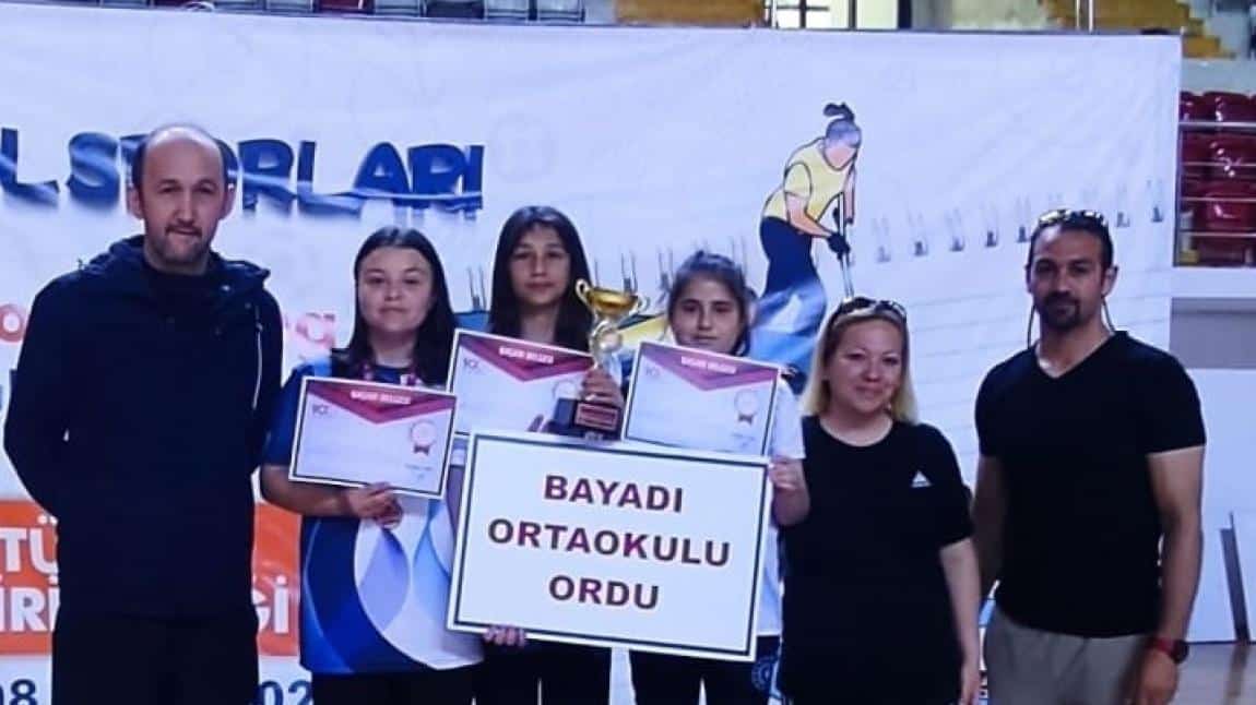 Gururla Duyuruyoruz! Okulumuz Floor Curling Takımı Türkiye 3.sü!