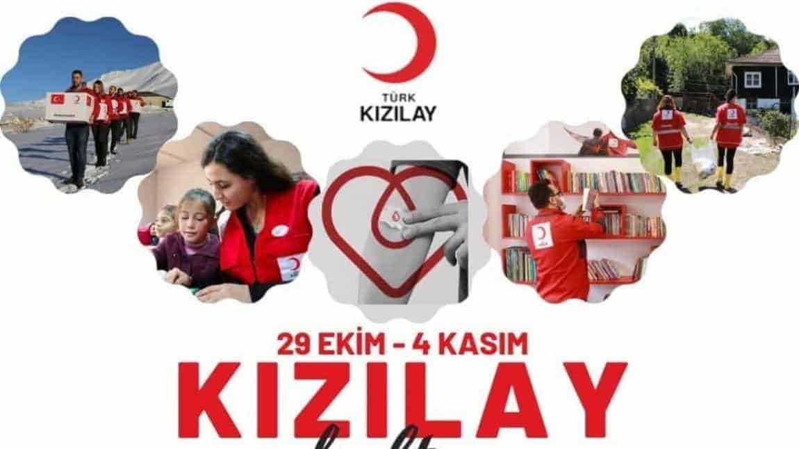 Kızılay Haftası (29 Ekim-4 Kasım)